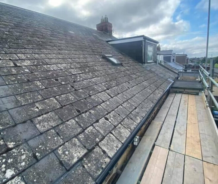Roofing work in Bescaby
